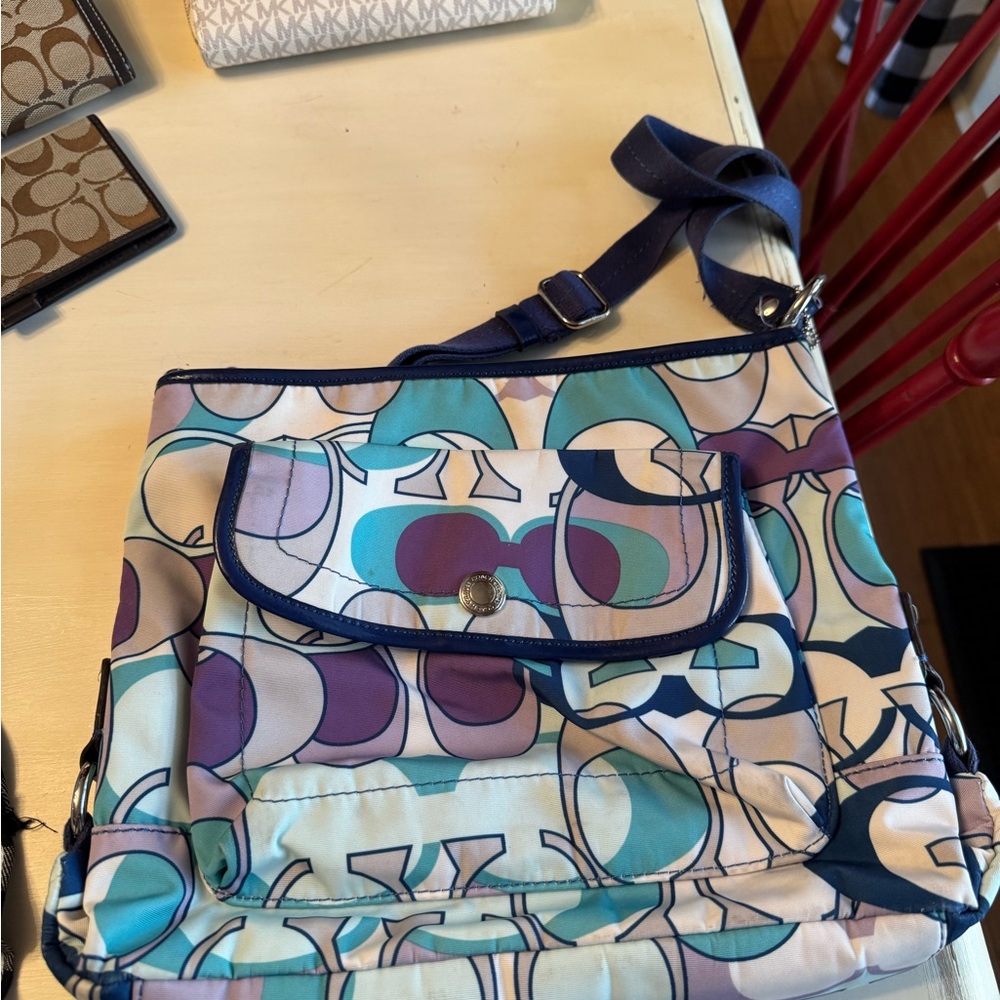Coach 
Colorful Patterned Women's Bag